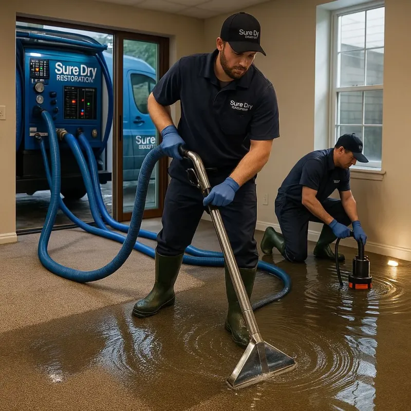Water Extraction and Removal process in Woodworth, LA